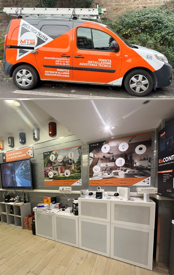 assistenza installazione impianti di allarme e video sorveglianza